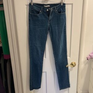 Classic Levi’s 712 Blue Women's Jeans